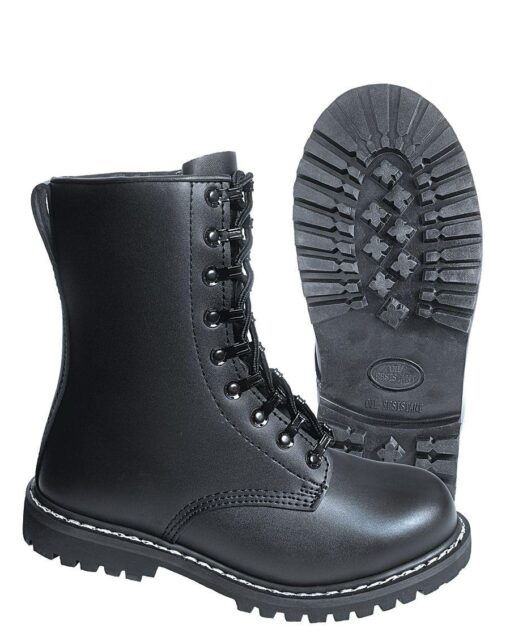 Brandit Paratrooper Combat Boot Black Unisex Black