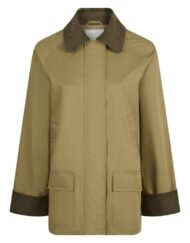 Neo Noir - Jakke - Anastacia Cord Jacket - Khaki  Grøn