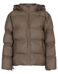 Neo Noir - Jakke - Fox C Puffer Jacket - Dark Taupe  Brun