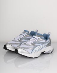Puma - Sneakers - Morphic - White/Blue  Hvid