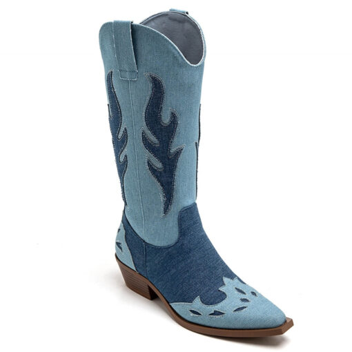 Abby Dame cowboystøvle A - Jeans Female