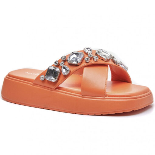 Adelina dame sandal  - Orange Female Orange