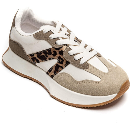 Annick dame sneakers  - Leopard Female Leopard