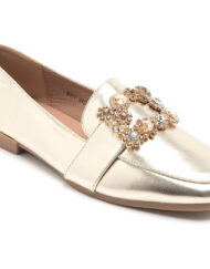 Ava dame loafers  - Gold Female