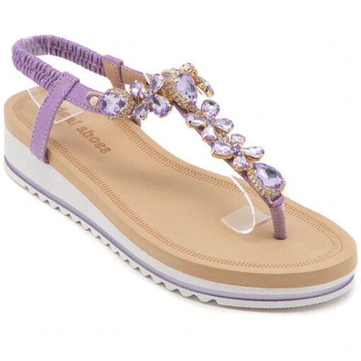 Bella sandal  - Purple Unisex