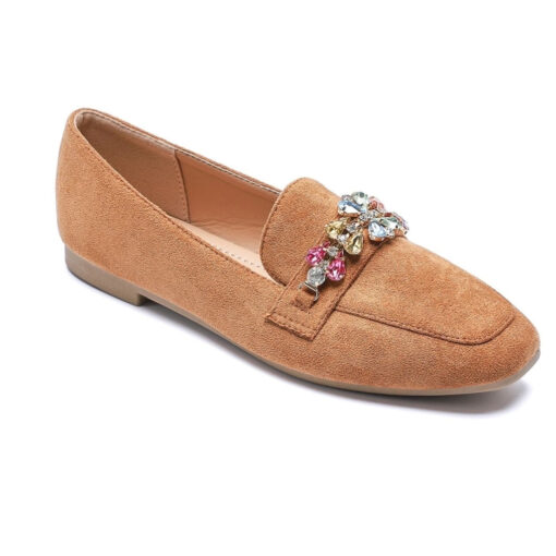 Beth dame loafers VG - Camel Female Camel