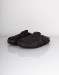 Birkenstock - Sko - Boston Suede Leather - Velvet grey  Grå