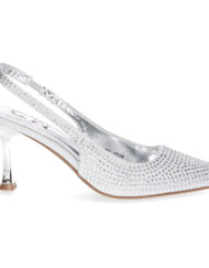 Blanche dame sko  - Silver Female