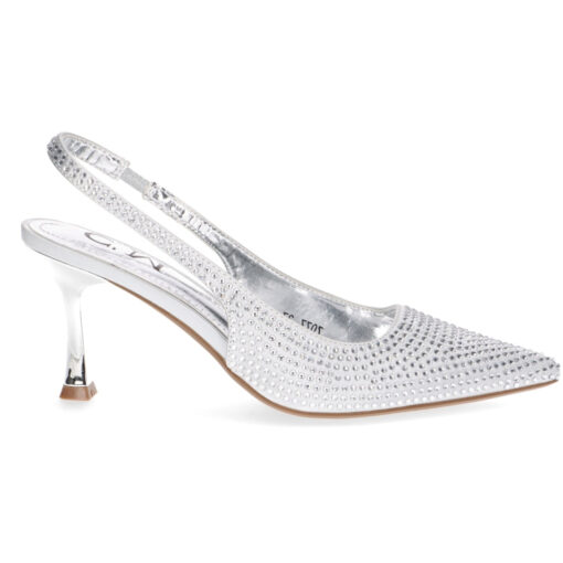 Blanche dame sko  - Silver Female
