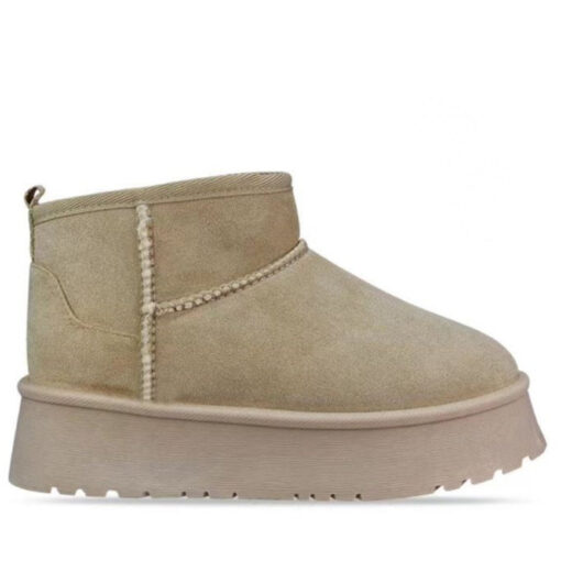 Chloe Dame bamsestøvler Ta- - Beige Female Beige