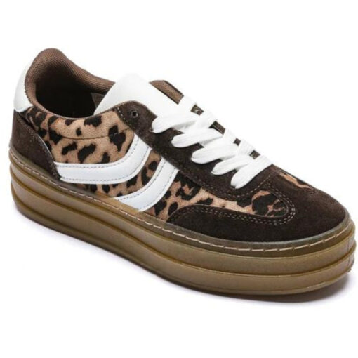 Claudette dame sneakers  - Leopard Female Leopard