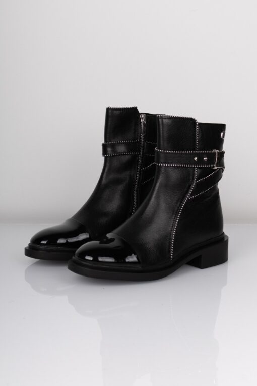 Copenhagen Shoes - Støvle - My Moves - Black Patent  Sort
