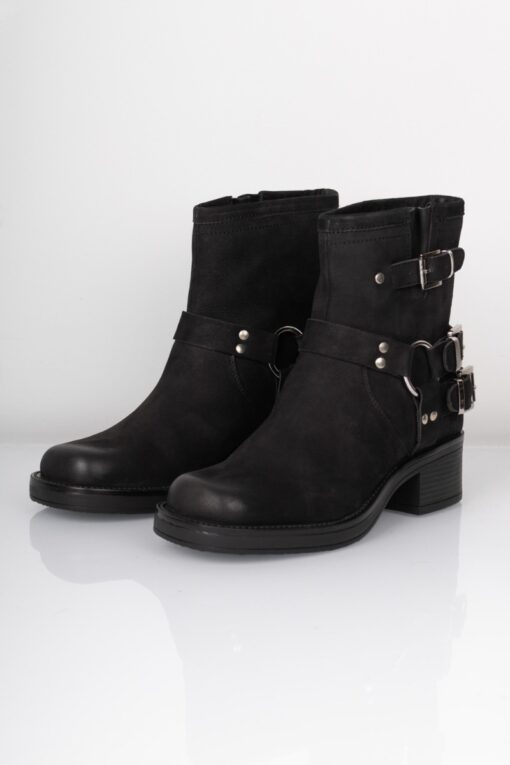 Copenhagen Shoes - Støvler - The Magic Move Nubuck - Black Nubuch  Sort