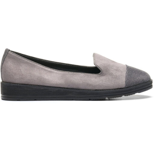 Dame Ballerina - - Grey Female Grå