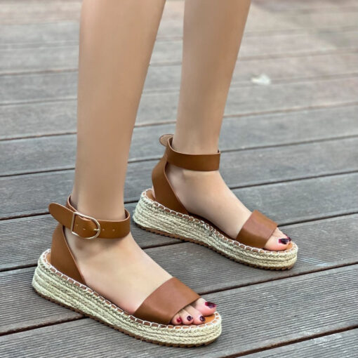 Dame Sandal - - Camel Female Camel