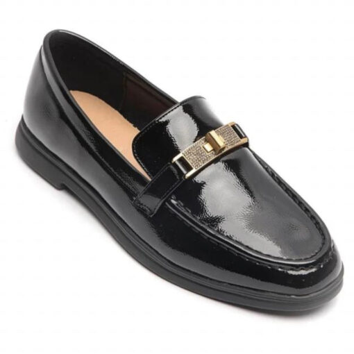 Dame loafers - - Black Female Sort