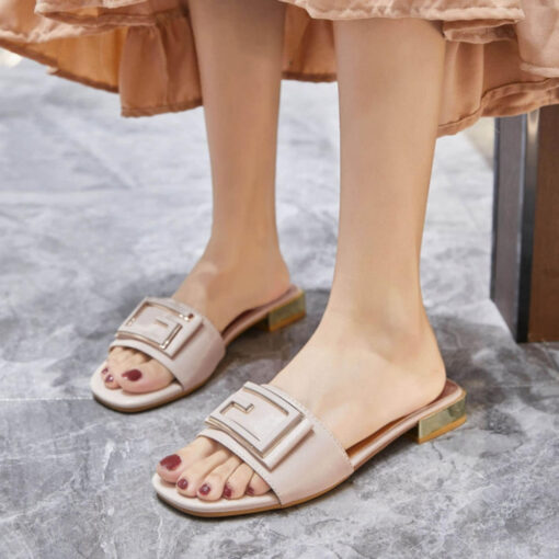 Dame sandal  - Beige Female Beige