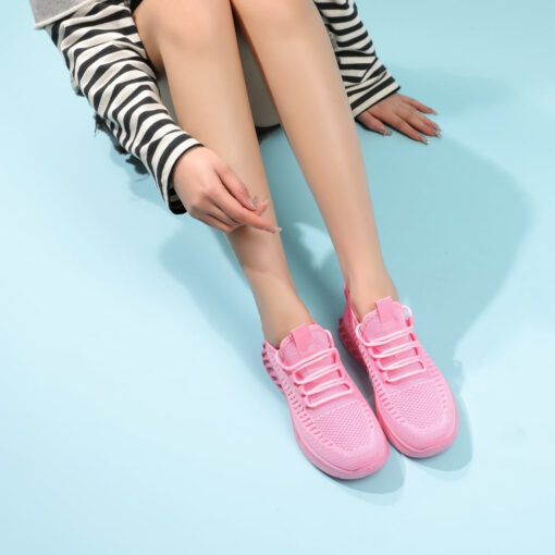 Dame sneakers  - Fuxia Female