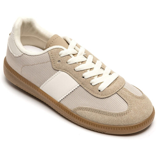 Elie dame sneakers  - Kaki Female