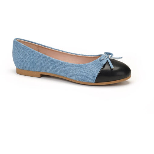 Elise dame ballerinasko  - Blue Female Blå