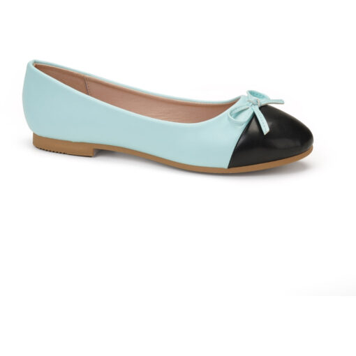 Elise dame ballerinasko  - Lightblue Female Blå