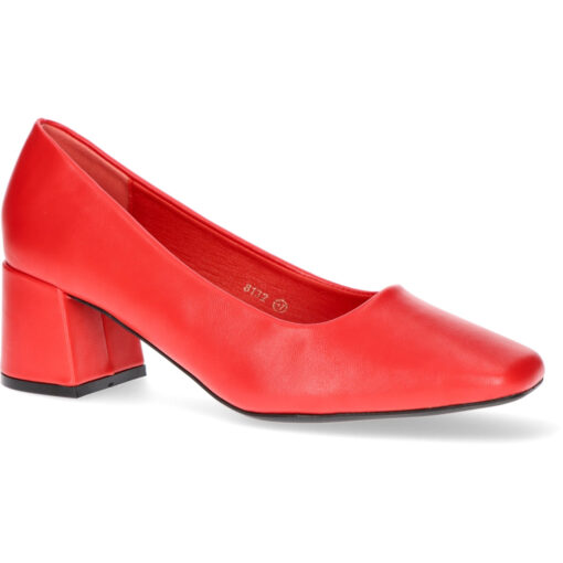 Elle dame sko  - Red Female