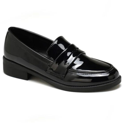 Eloise dame loafers  - Black Patent Female Sort