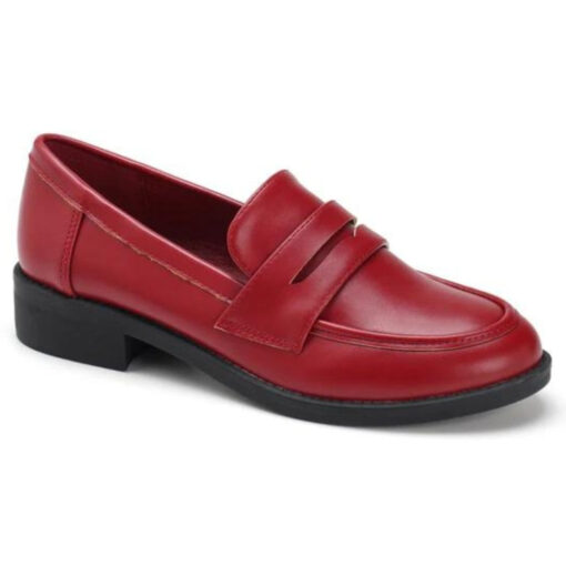 Eloise dame loafers  - Burgundy Female