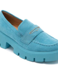 Esther dame loafers  - Blue Female Blå
