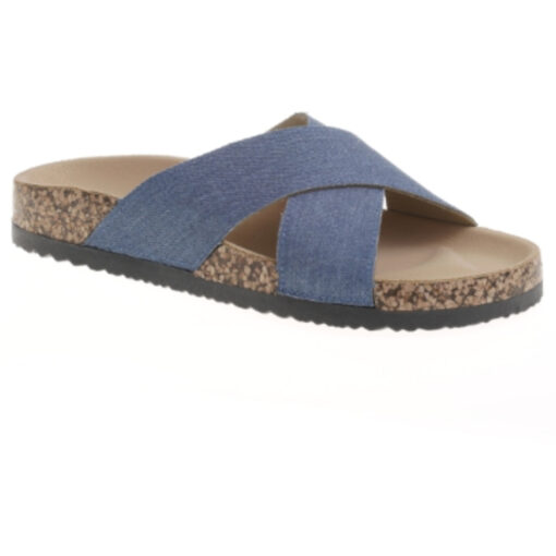 Evie Sandal  - Blue Unisex Blå