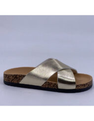Evie Sandal  - Gold Unisex
