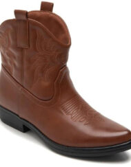 Faya Dame cowboystøvle A - Camel Female Camel