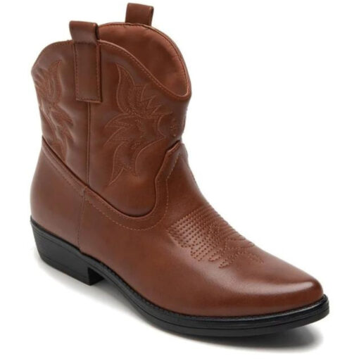 Faya Dame cowboystøvle A - Camel Female Camel