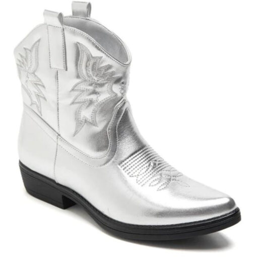Faya Dame cowboystøvle A - Silver Female