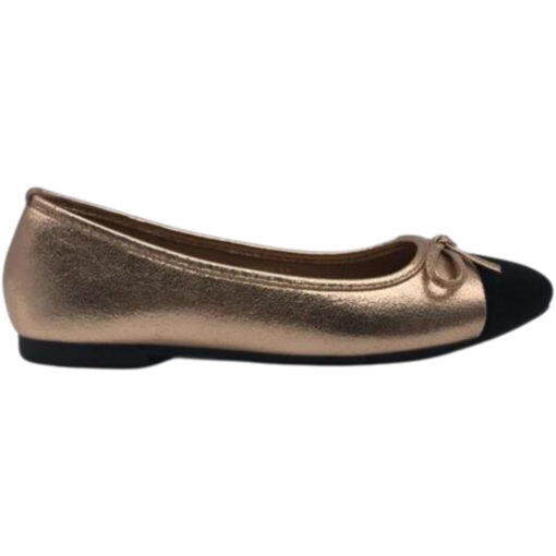 Filippa dame ballerinasko  - Champagne Female