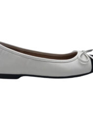 Filippa dame ballerinasko  - White Female Hvid