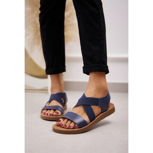 Gry Dame sandal  - Blue Female Blå