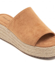Hailey plateau sandaler  - Camel Unisex Camel