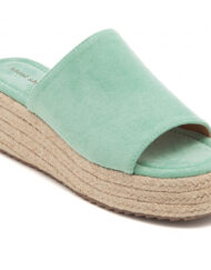 Hailey plateau sandaler  - Green Unisex Grøn