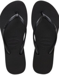 Havaianas Slim Slippers  - Black Unisex Sort