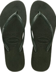 Havaianas Slippers Slim  - Olive Green Unisex Grøn