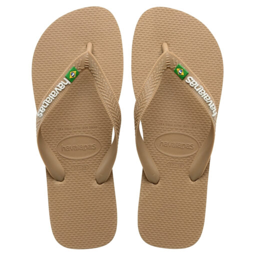 Havaianas Slippers Unisex Brazil Logo  - Rose Gold Unisex rose