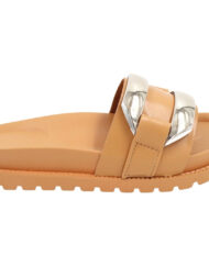 Ideal Shoes dame sandal XA - Camel Female Camel