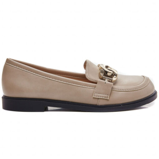 Ines dame Loafers  - Khaki Female Khaki