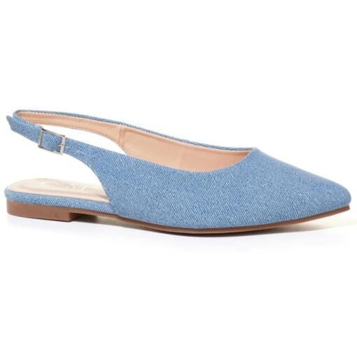 Isa dame sko  - Blue Female Blå