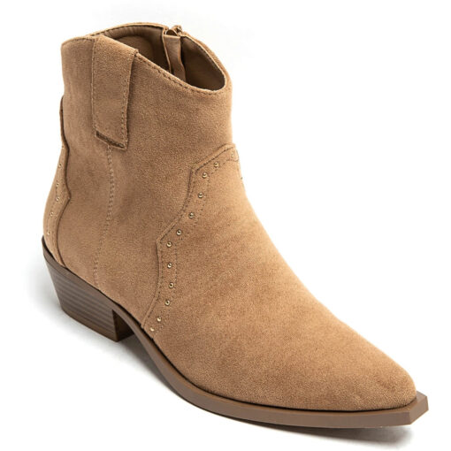 Jolene dame cowboystøvler A - Camel Female Camel