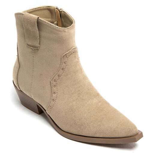 Jolene dame cowboystøvler A - Kaki Female