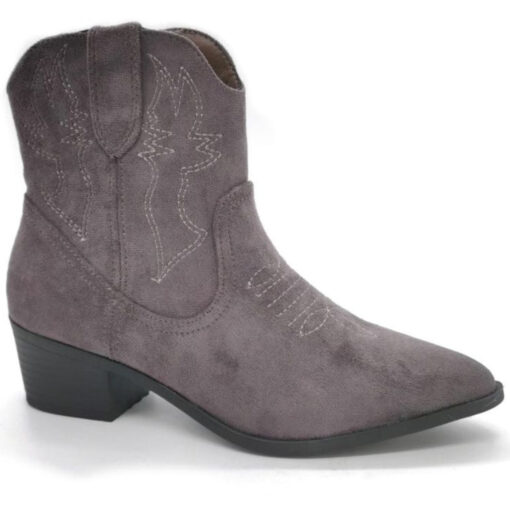Jolly dame cowboystøvler - - Beige/Grey Female Grå