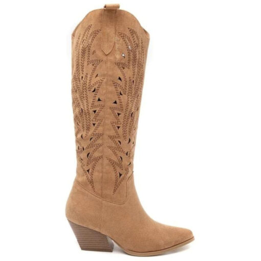Julia cowboystøvle A - Camel Unisex Camel