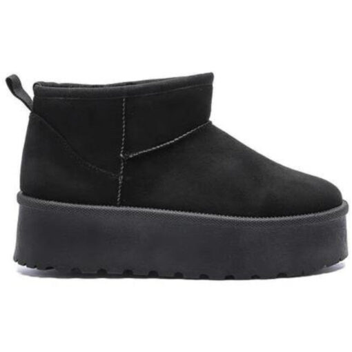 Juliette dame bamsestøvle WD - Black Female Sort